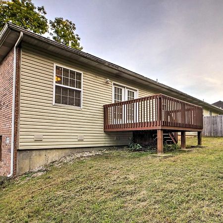 Branson Home With Deck Walk To The Strip And Creek! Exteriör bild